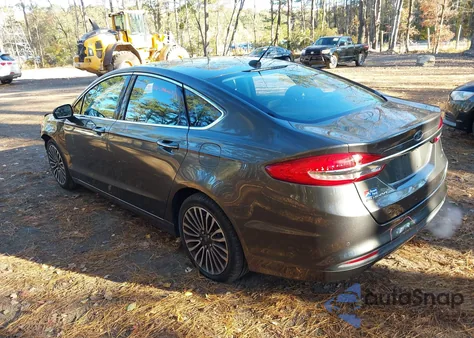 2018 Ford Fusion Se из США, поврежденный, VIN 3FA6P0HD9JR185895